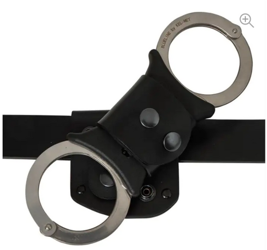 Niton Tactical Leather Belt Cuff Holder for Rigid Handcuffs