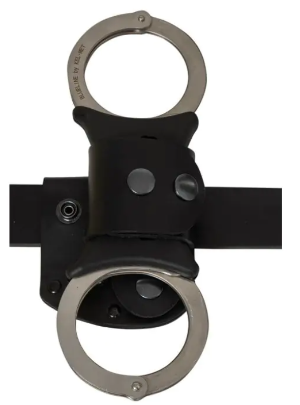 Niton Tactical Leather Belt Cuff Holder for Rigid Handcuffs
